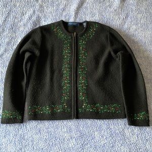 Karen Scott Wool Sweater Size Medium